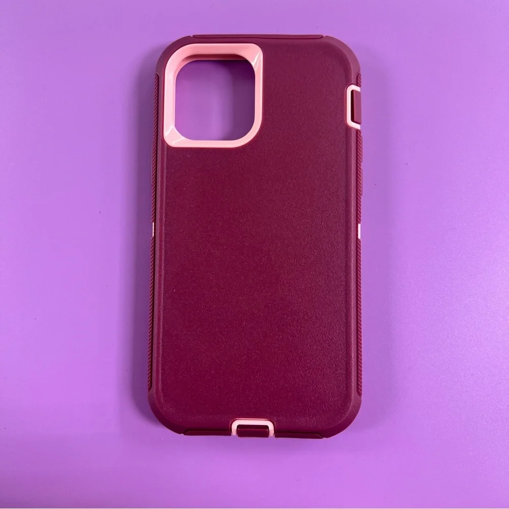 iPhone 12 / 12 pro NEW SUPER STRONG pink case